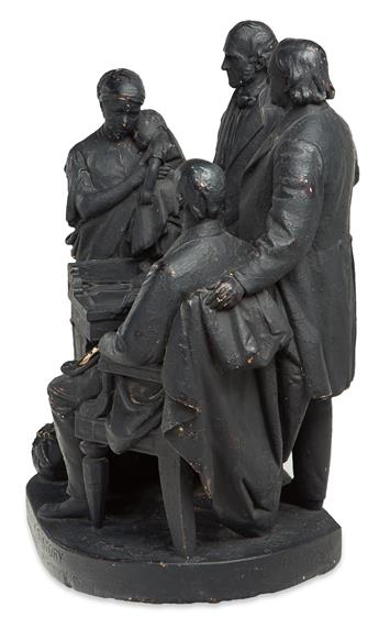 (SLAVERY AND ABOLITION.) Rogers, John; sculptor. The Fugitives Story.